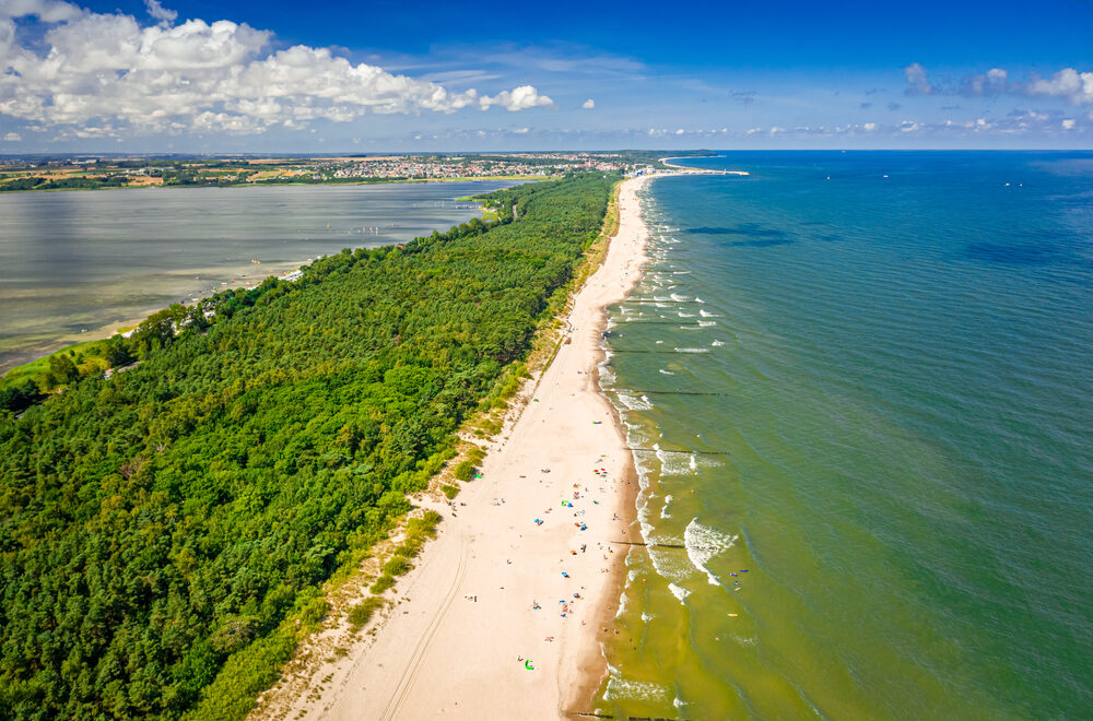 Plaże w Polsce – widok na Morze Bałtyckie